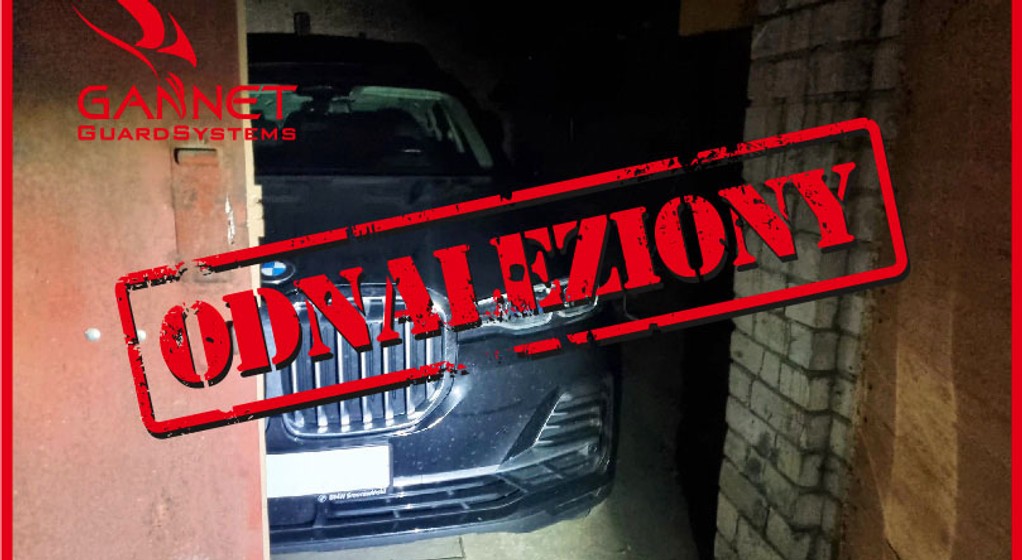 Odnalezione skradzione BMW X7