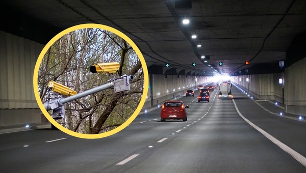 Odcinkowy pomiar prędkości w kolejnym tunelu. Wtedy mogą go uruchomić
