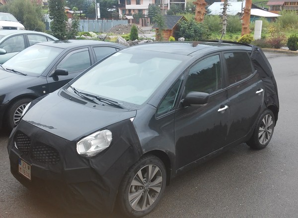 Nowa Kia Venga – przyłapana na testach
