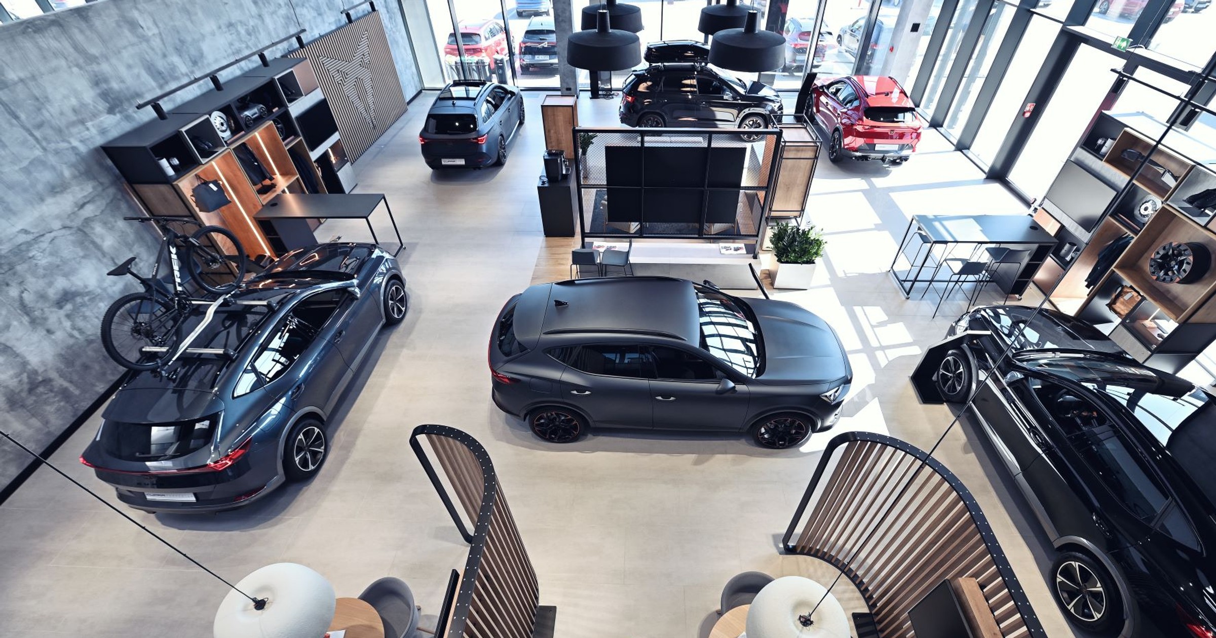 Salon samochodowy marki Cupra