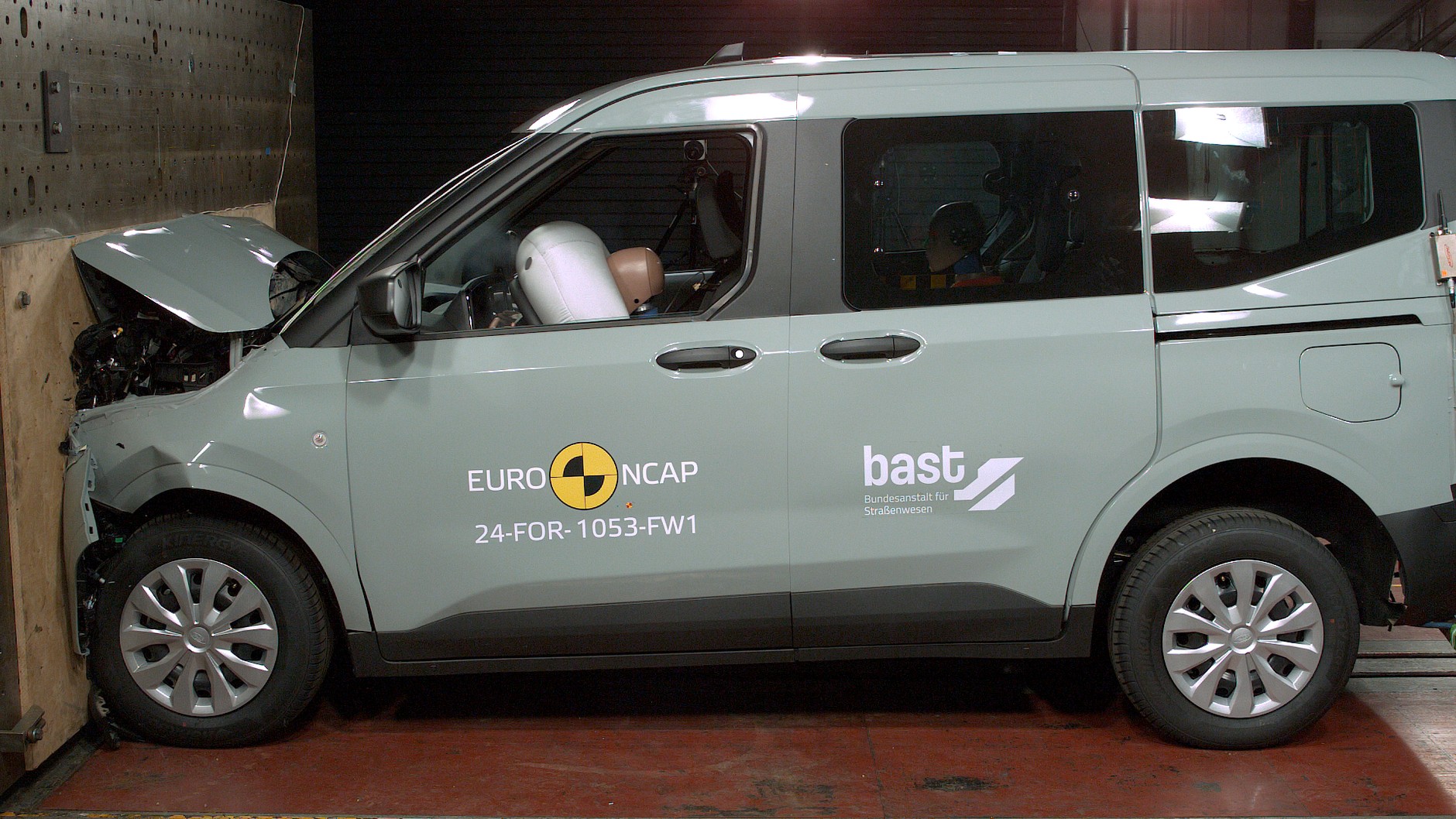 Crash test: Ford Tourneo Courier