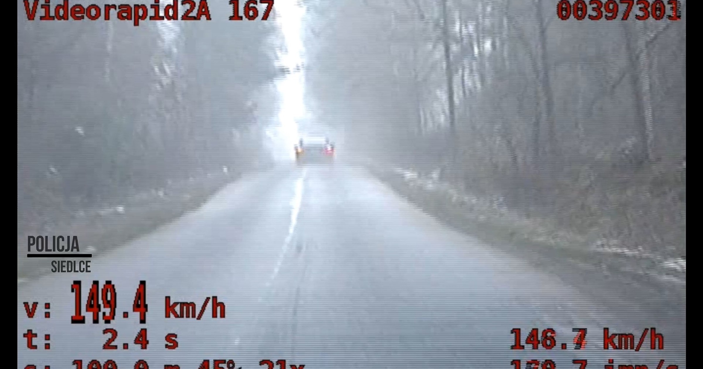 Przekroczył prędkość o 99 km/h w terenie zabudowanym