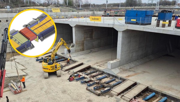 Będą przeciskać gigantyczny blok pod torami. Tak dużej operacji w Polsce jeszcze nie było