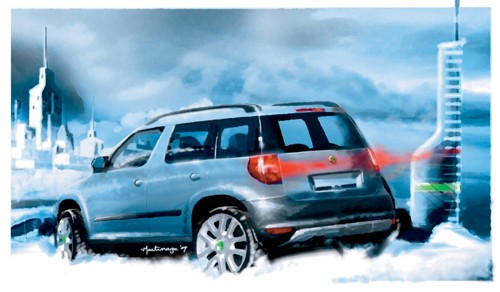 Skoda Yeti zaatakuje SUV-y