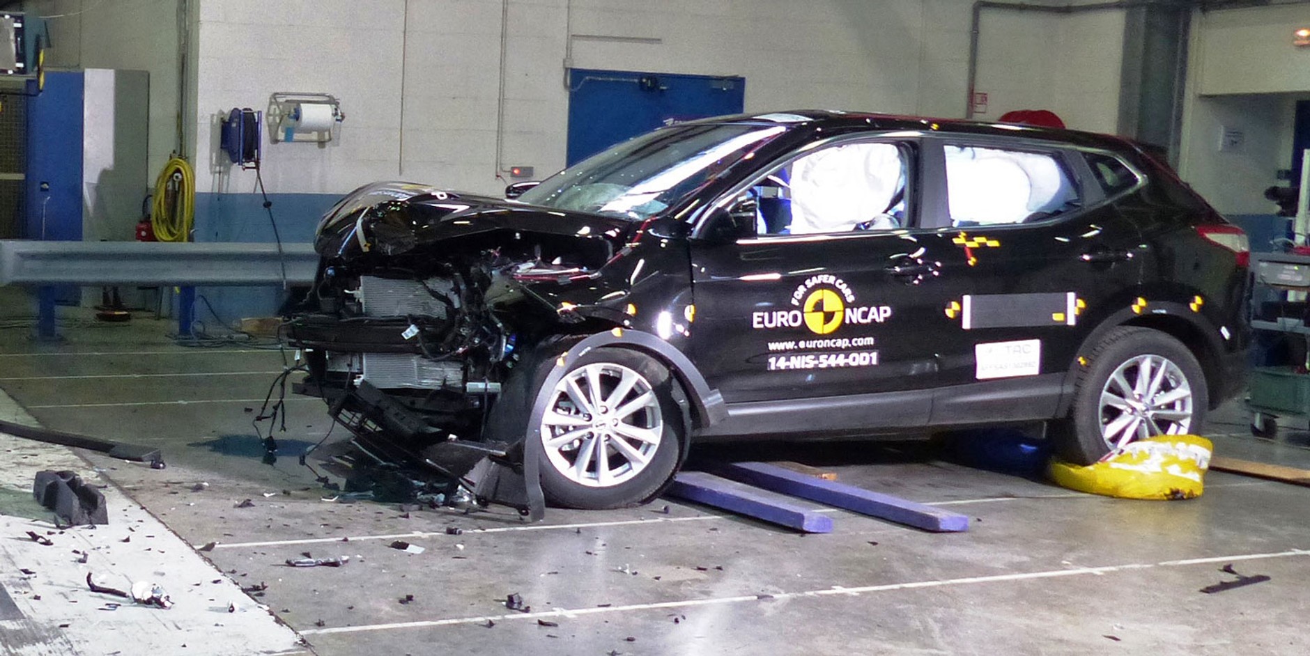 Nissan Qashqai - pięć gwiazdek w teście EuroNCAP