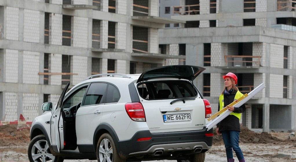 Chevrolet w firmie: Captiva dla architekta
