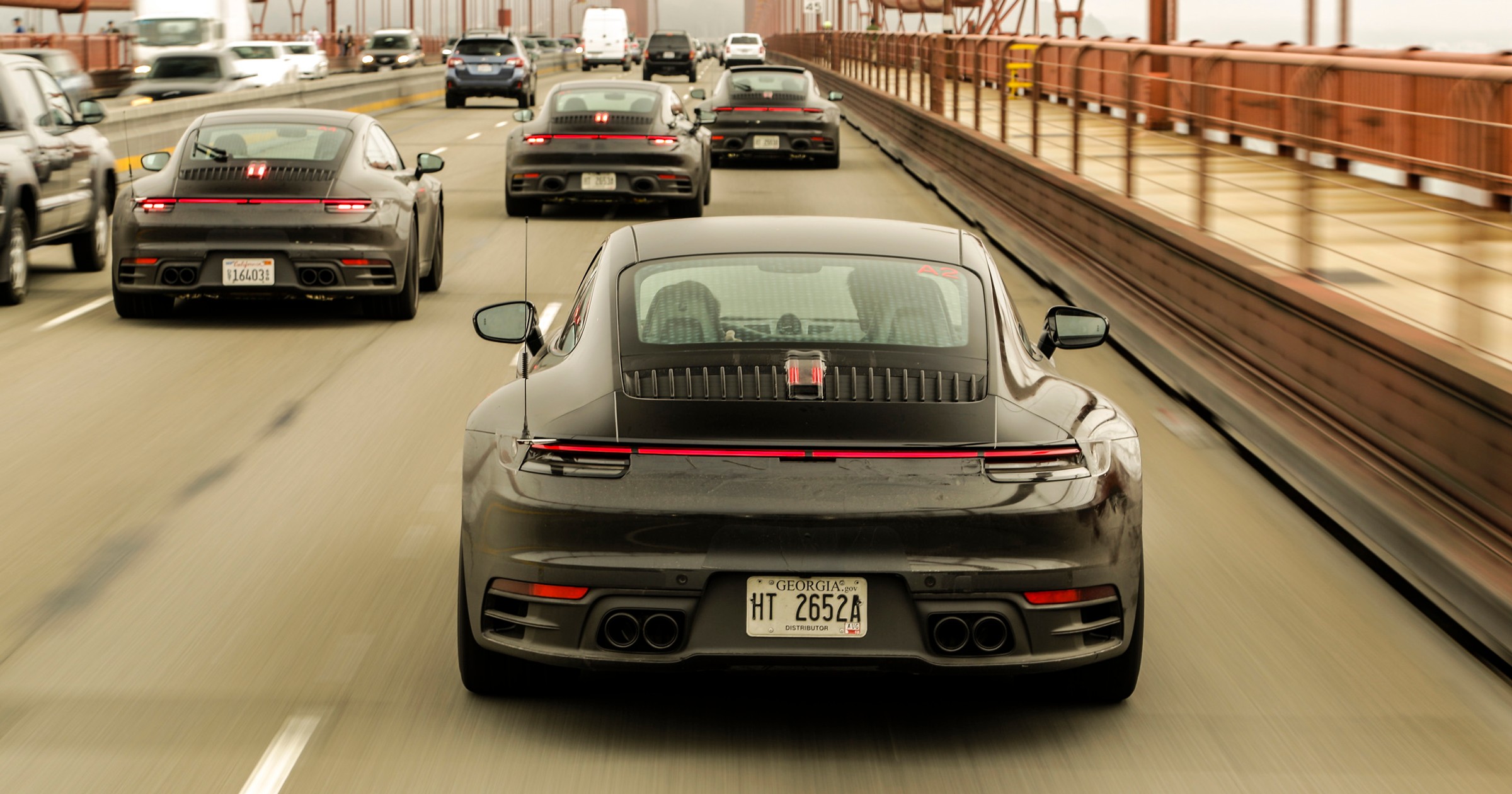 Nowe Porsche 911 podczas testów
