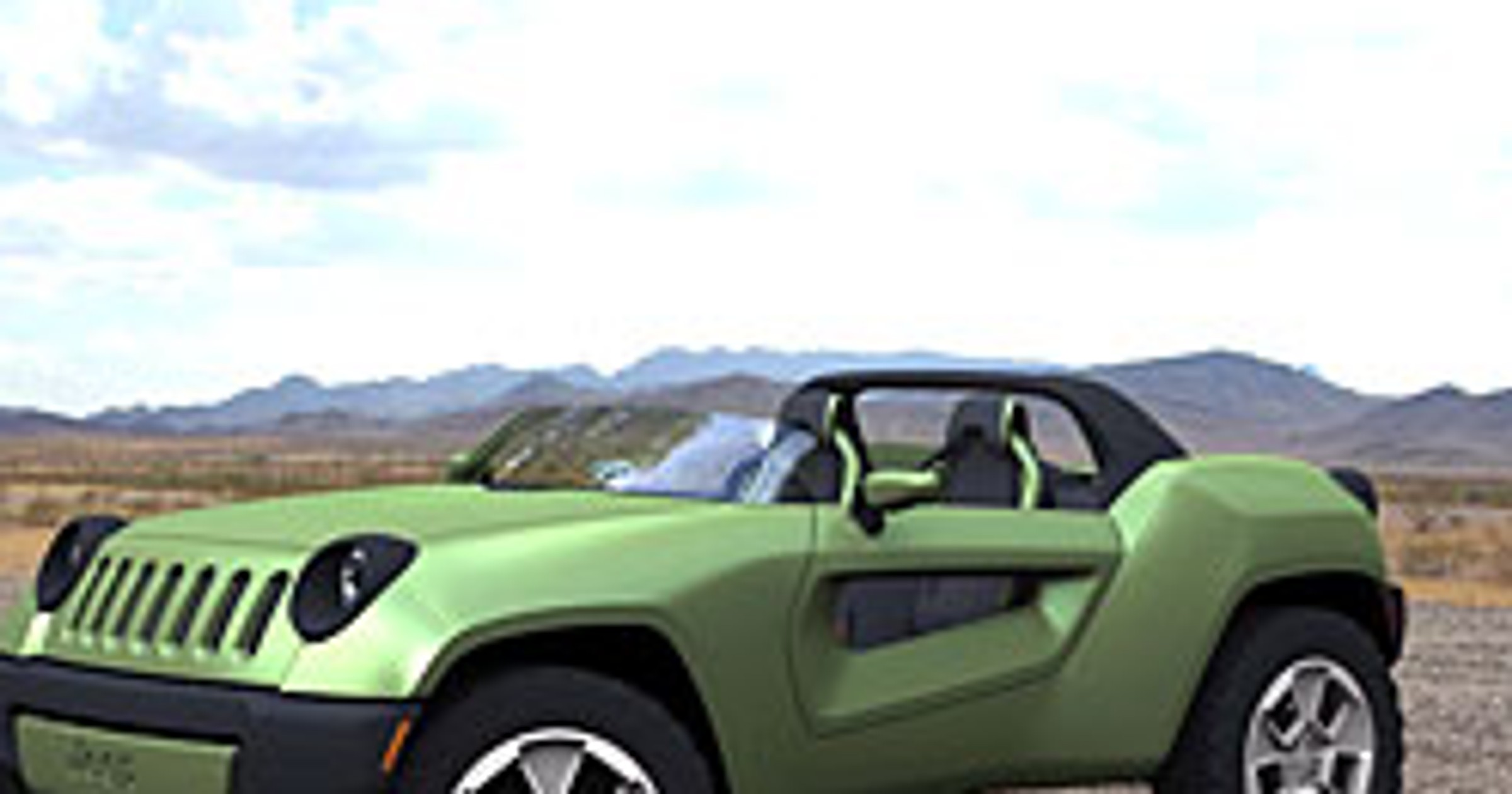 Detroit 2008: Jeep Renegade Concept – minimalistyczny roadster do terenu