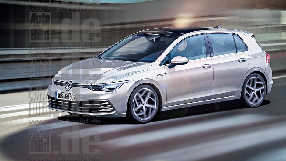 Volkswagen Golf VIII będzie miał zmienione proporcje nadwozia w stosunku do poprzednika