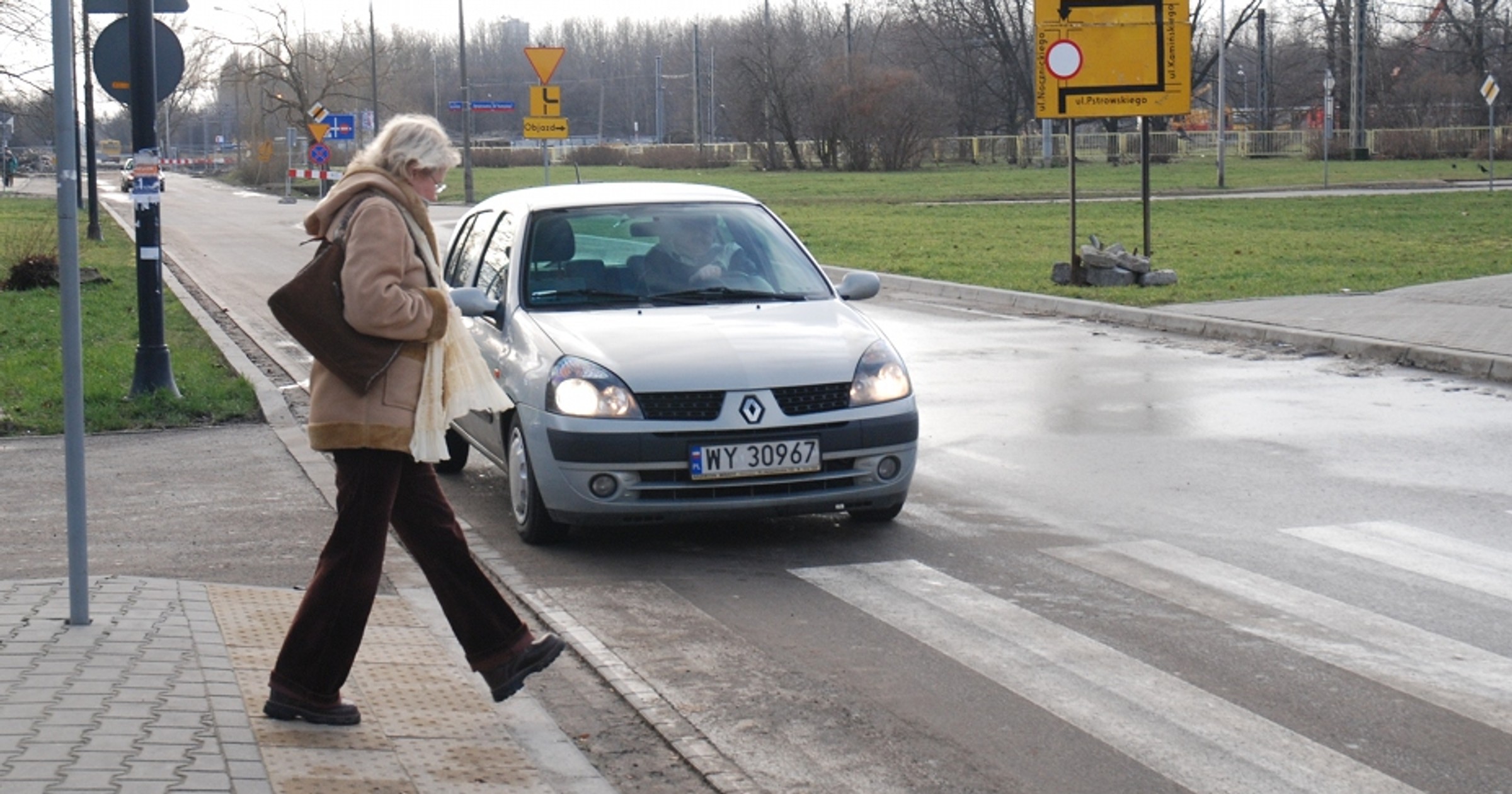 Uwaga na pieszych!