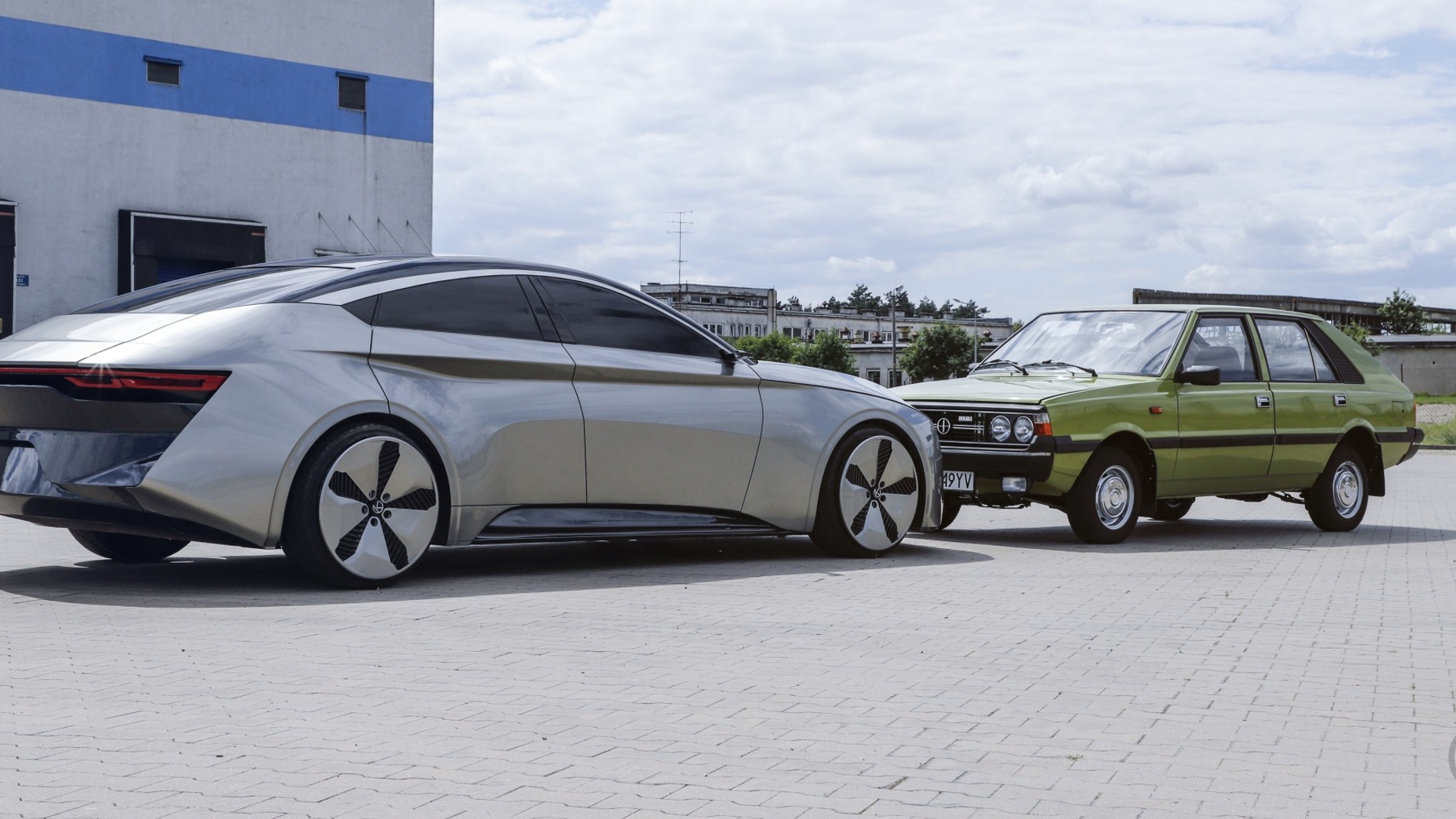 Pojazd koncepcyjny inspirowany Polonezem - dzieło FSO Syrena z Kutna