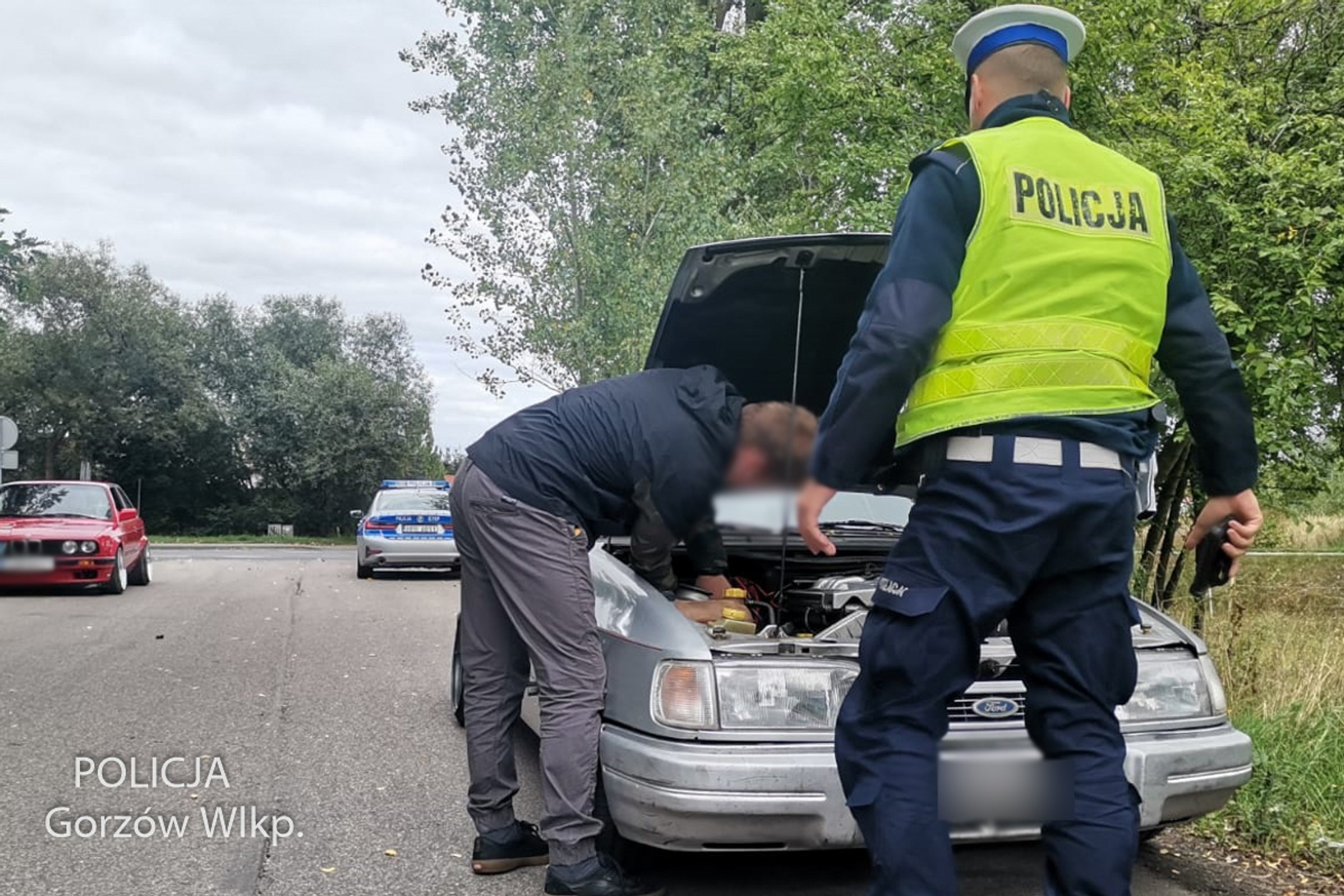 Jechali na zlot, ale zaskoczyła ich policja