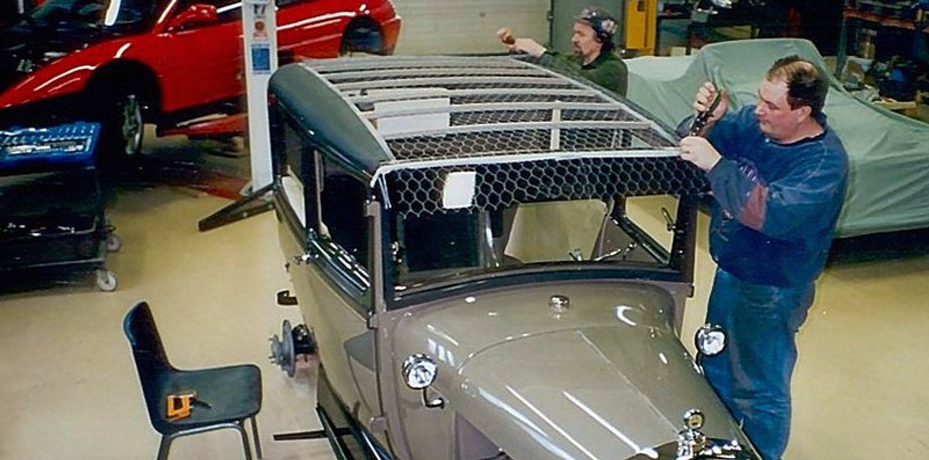 Ford Model A – oldtimer z silnikiem Coswortha