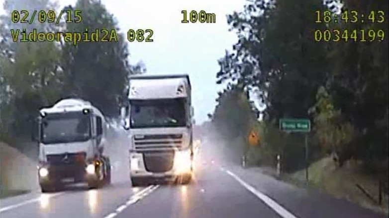 Niebezpieczne wyprzedzanie