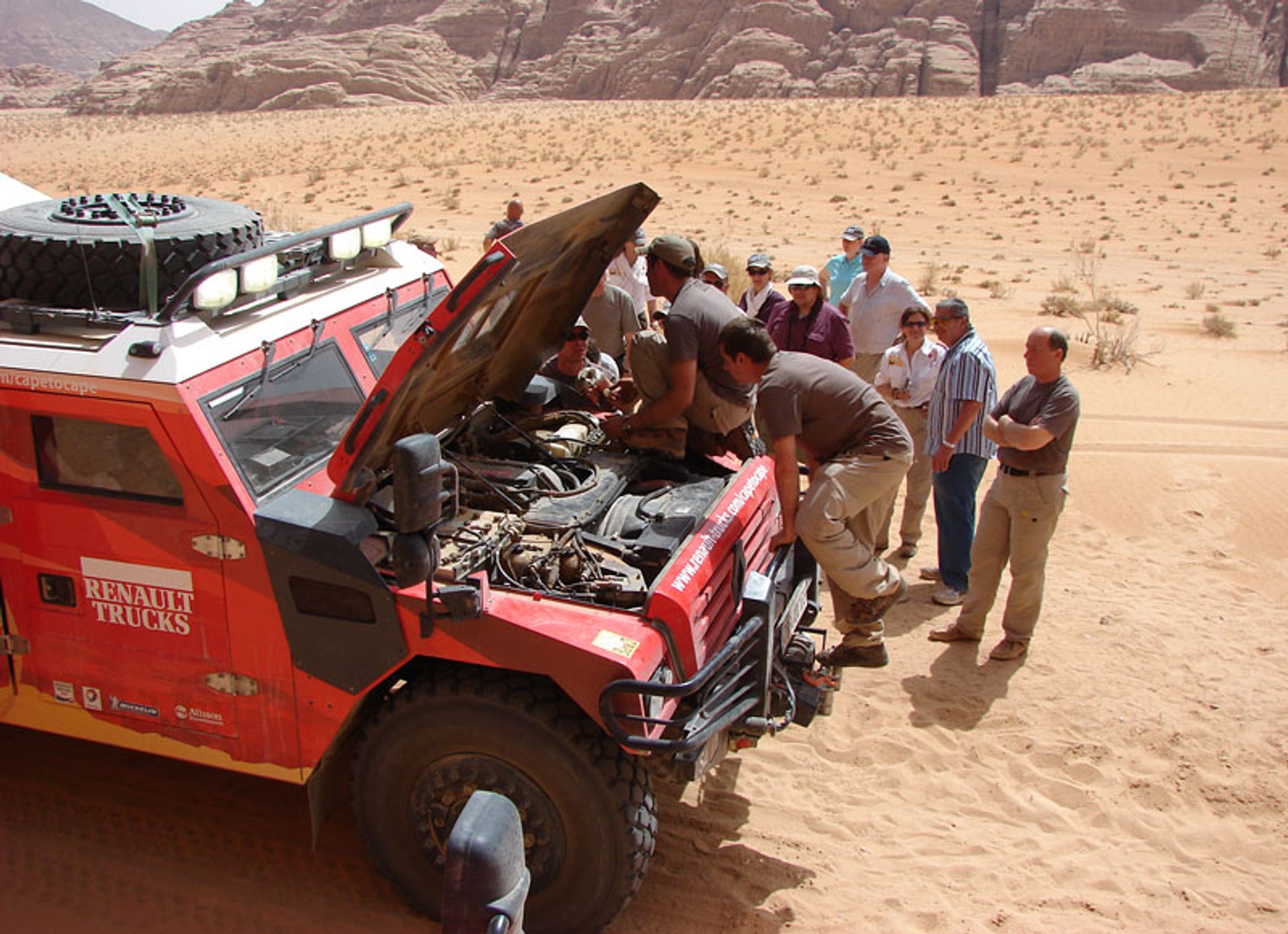 Renault Trucks Cape to Cape: Reportáž - Pouští a kamením
