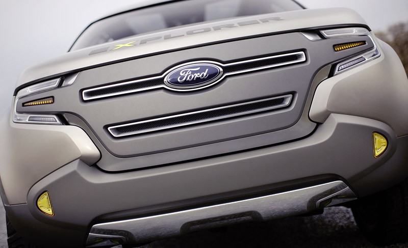 Detroit 2008: Ford Explorer America - oszczędniejszy olbrzym