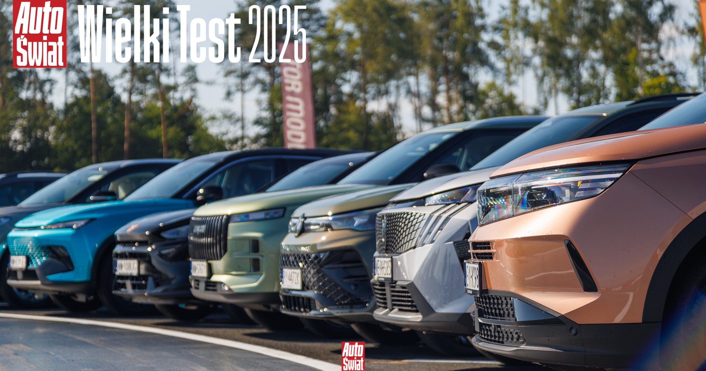 W jakie opony wyposażone były SUV-y sprawdzone w Wielkim Teście Auto Świata 2025?