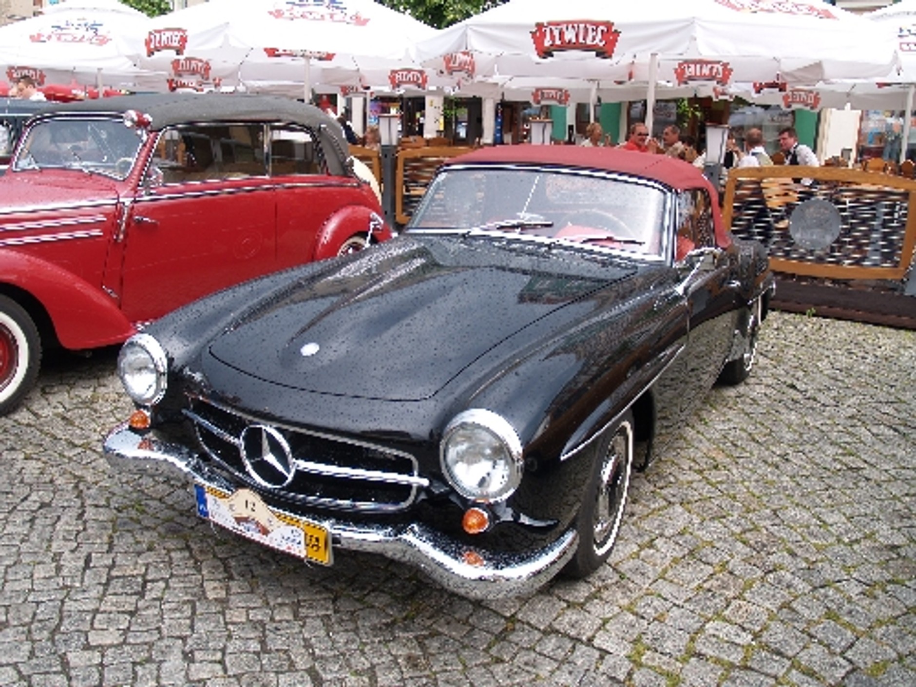 Zlot zabytkowych Mercedesów w Lesznie 8-10 czerwiec