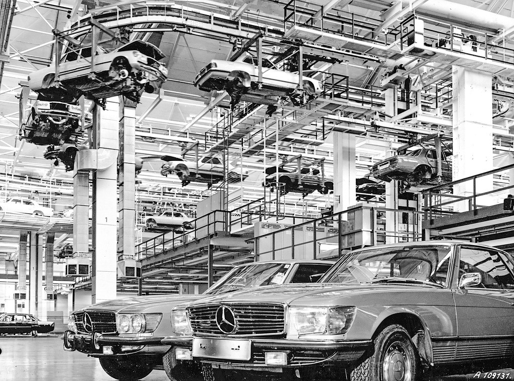 Sindelfingen, 1973 r. Model W 107