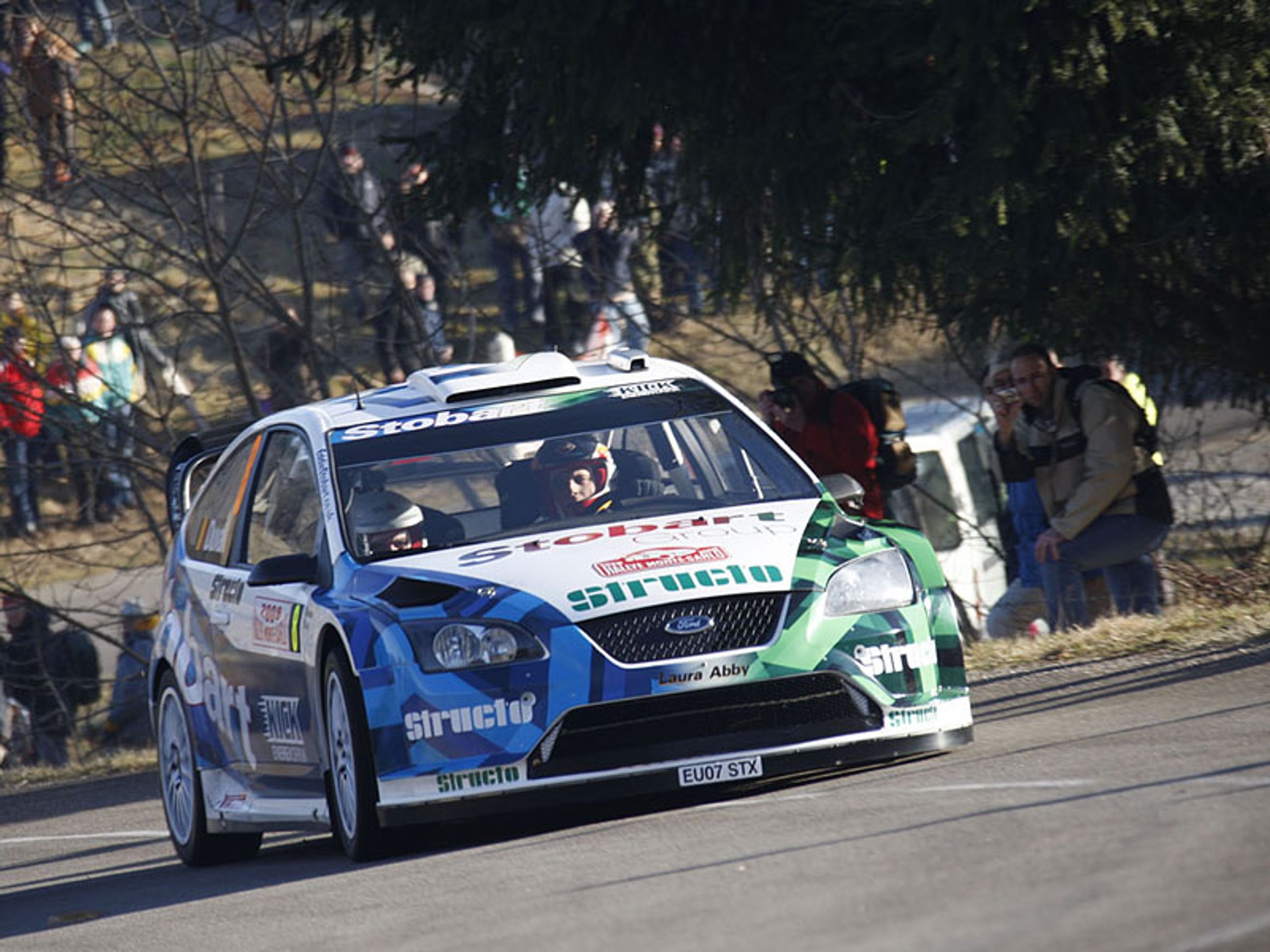 Rajd Monte Carlo 2008: pechowy Sordo, spokojny Hirvonen (relacja z trzeciego etapu)