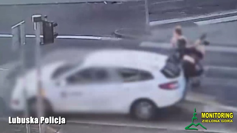 Potrącenie pieszych w Zielonej Górze