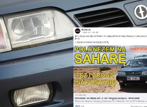 Polonezem na Saharę. Autem za 900 zł przez Europę do Maroko