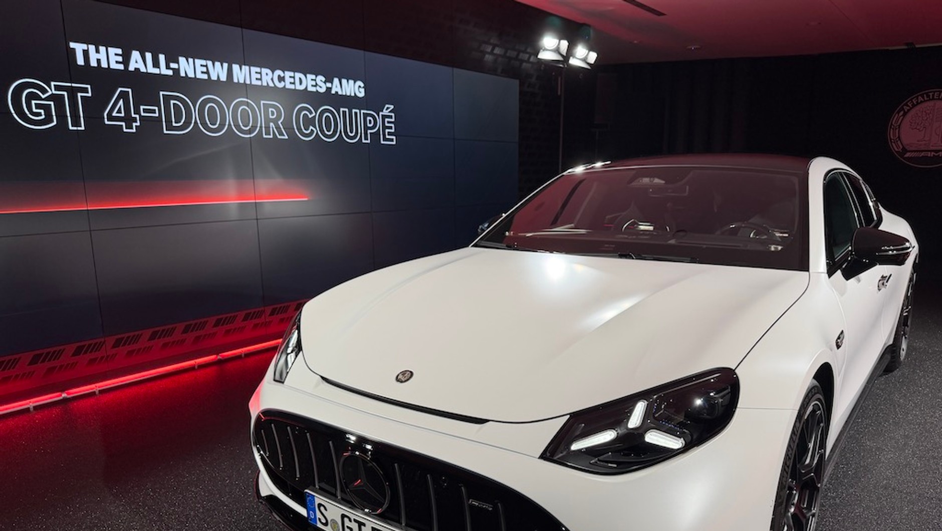 Nowy elektryczny Mercedes AMG GT 4-Door Coupe
