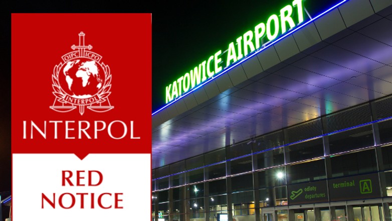 Miał polecieć na Cypr. Czerwona nota zatrzymała go na lotnisku