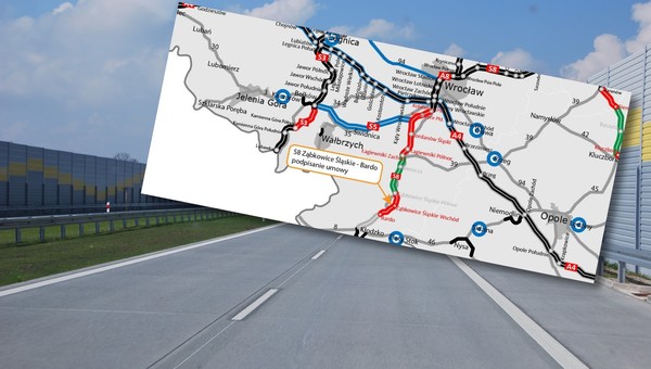Trasa S8 będzie jeszcze dłuższa. Dolnośląski odcinek zyska 14 km [MAPA]