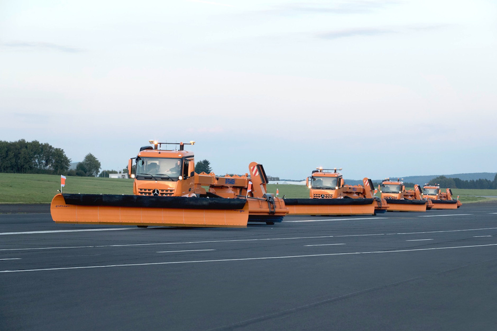 Mercedes: autonomiczne odśnieżarki