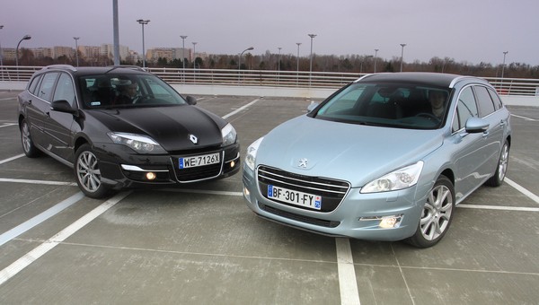 Używane kombi z dieslem w dobrej cenie - Renault Laguna kontra Peugeot 508