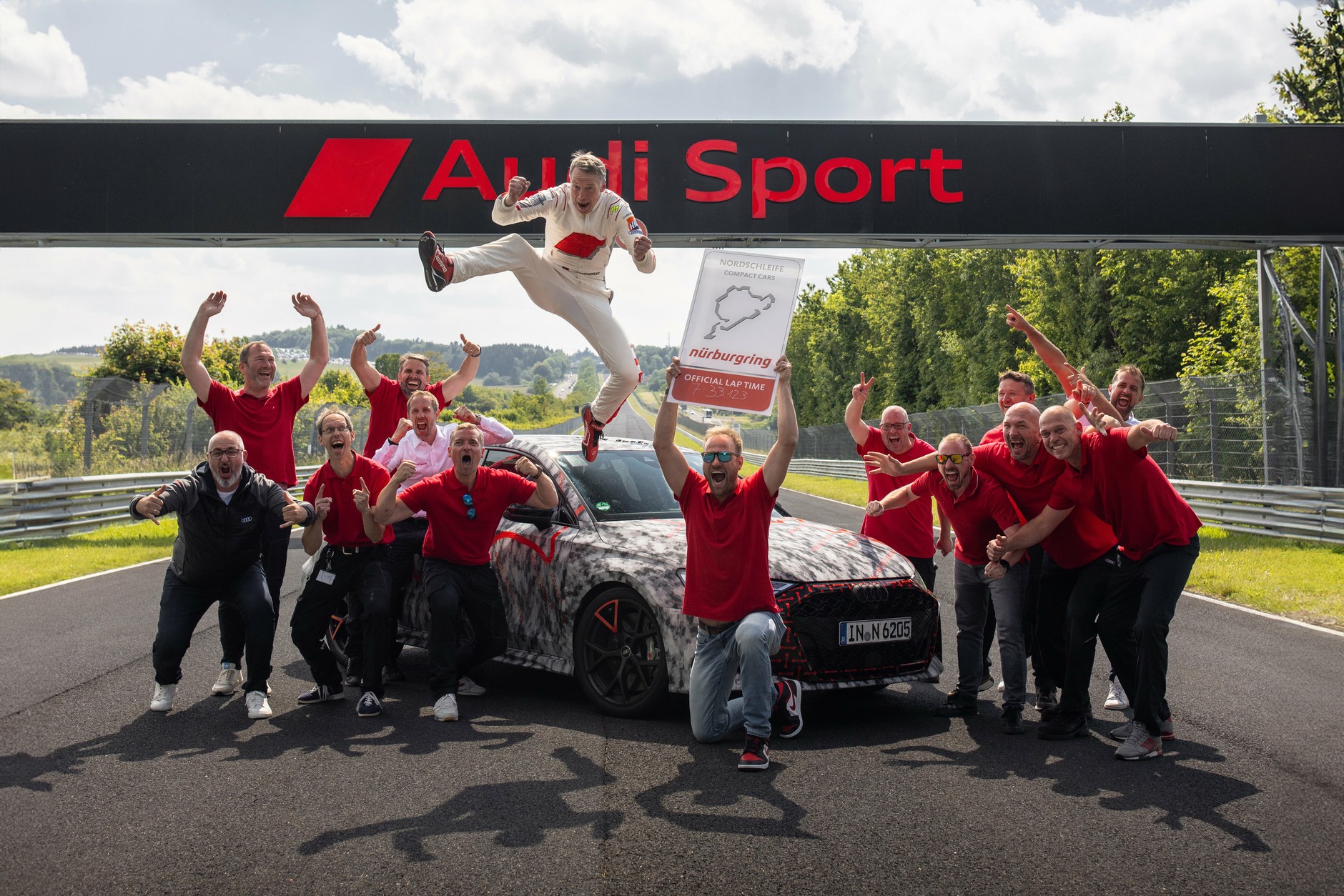 Rekord okrążenia Audi Sport w segmencie aut kompaktowych