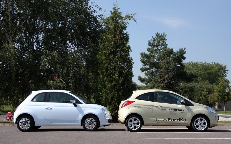 Test: Fiat 500 1,2 (51 kW) vs. Ford Ka 1,2 (51 kW) – Malá piva