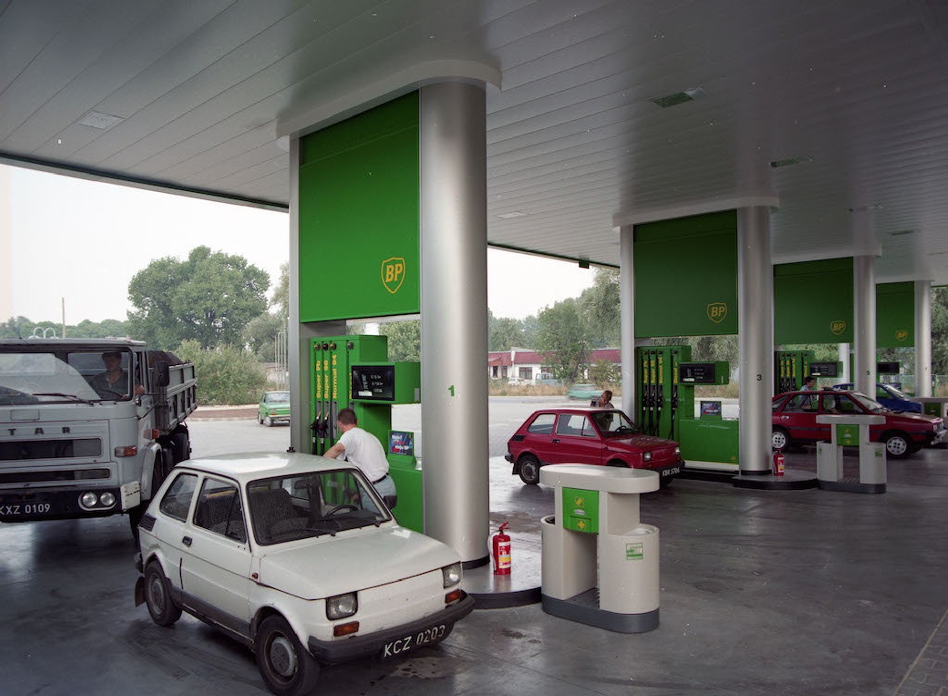 Stacja BP Sikornik w Gliwicach – 1995 rok