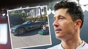 Samochód Lewandowskiego robi furorę w Barcelonie. Wszyscy zwracają uwagę na ten szczegół