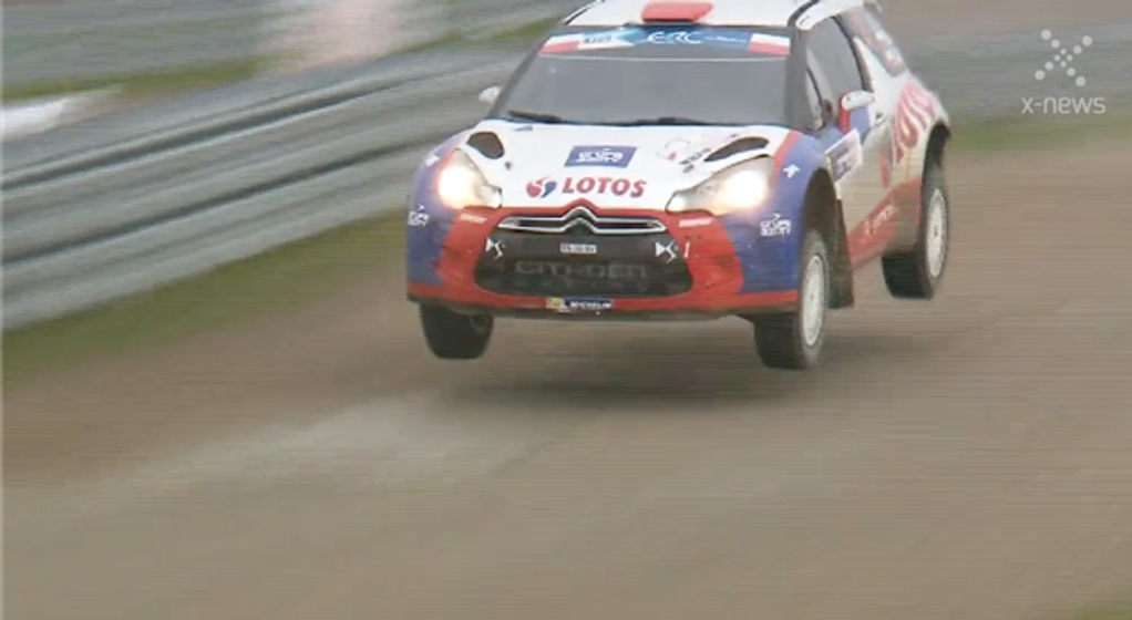 Robert Kubica wygrał kwalifikacje Rajdu Polski