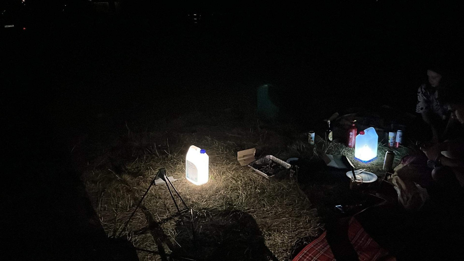 Profesjonalne oświetlenie z bańkami borygo