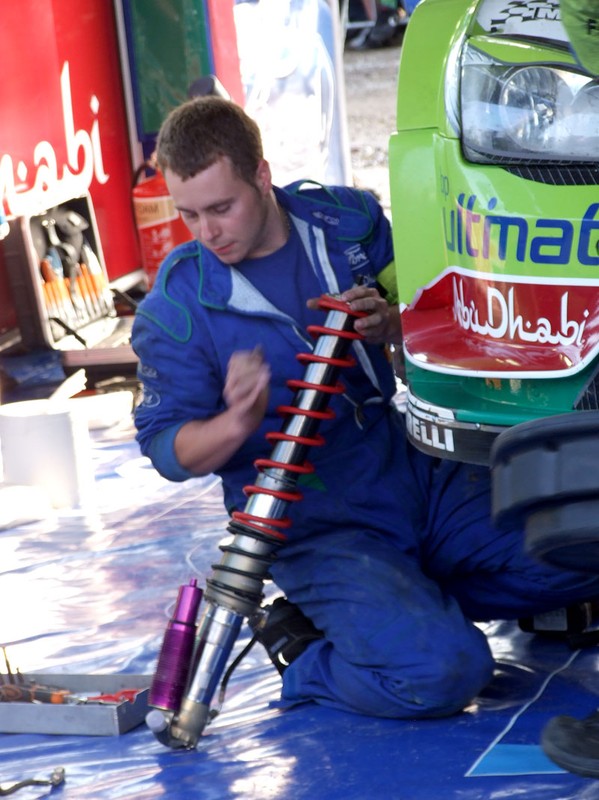 Rajd Polski 2009: tak wyglądały kulisy... (fotogaleria Marcin Karaczun)