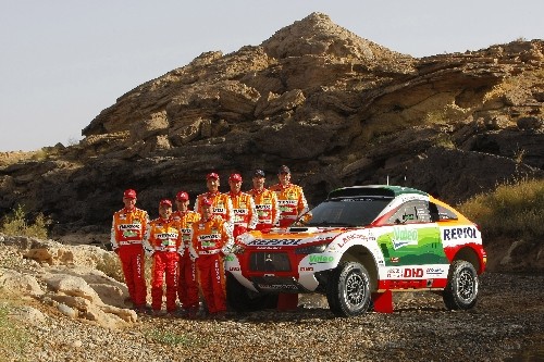 Mitsubishi i Dakar 2009 - na trasie pojawią się cztery Racing Lancery