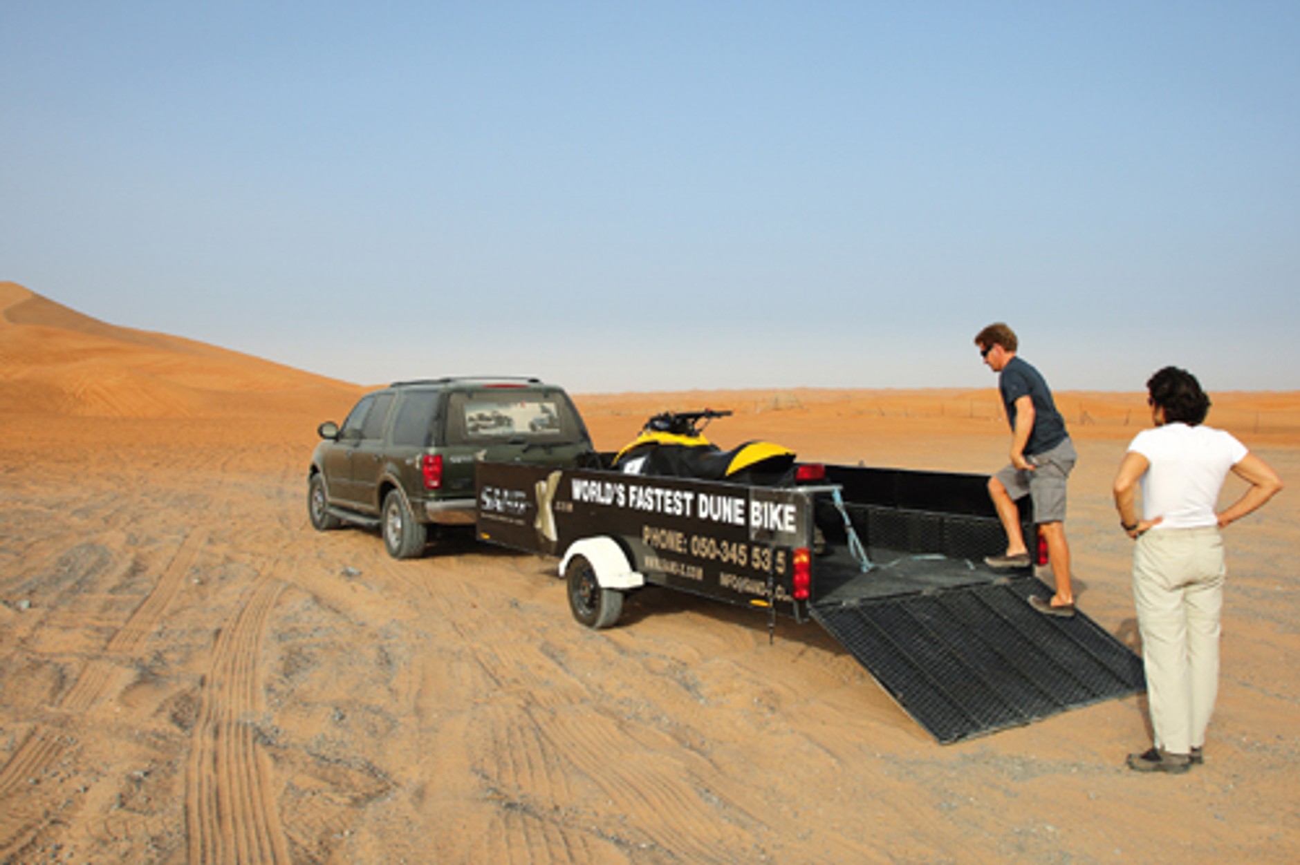 Skuter piaskowy Sand-X - Pojazd śnieżny  dla... szejków