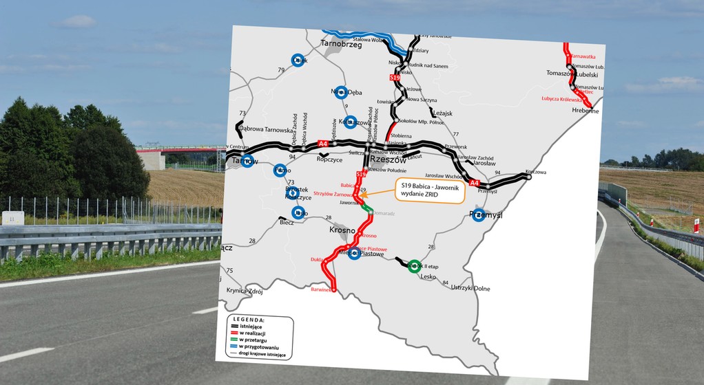 Wojewoda Podkarpacki dał zielone światło dla budowy kolejnego odcinka drogi ekspresowej S19 w ciągu międzynarodowego korytarza Via Carpatia
