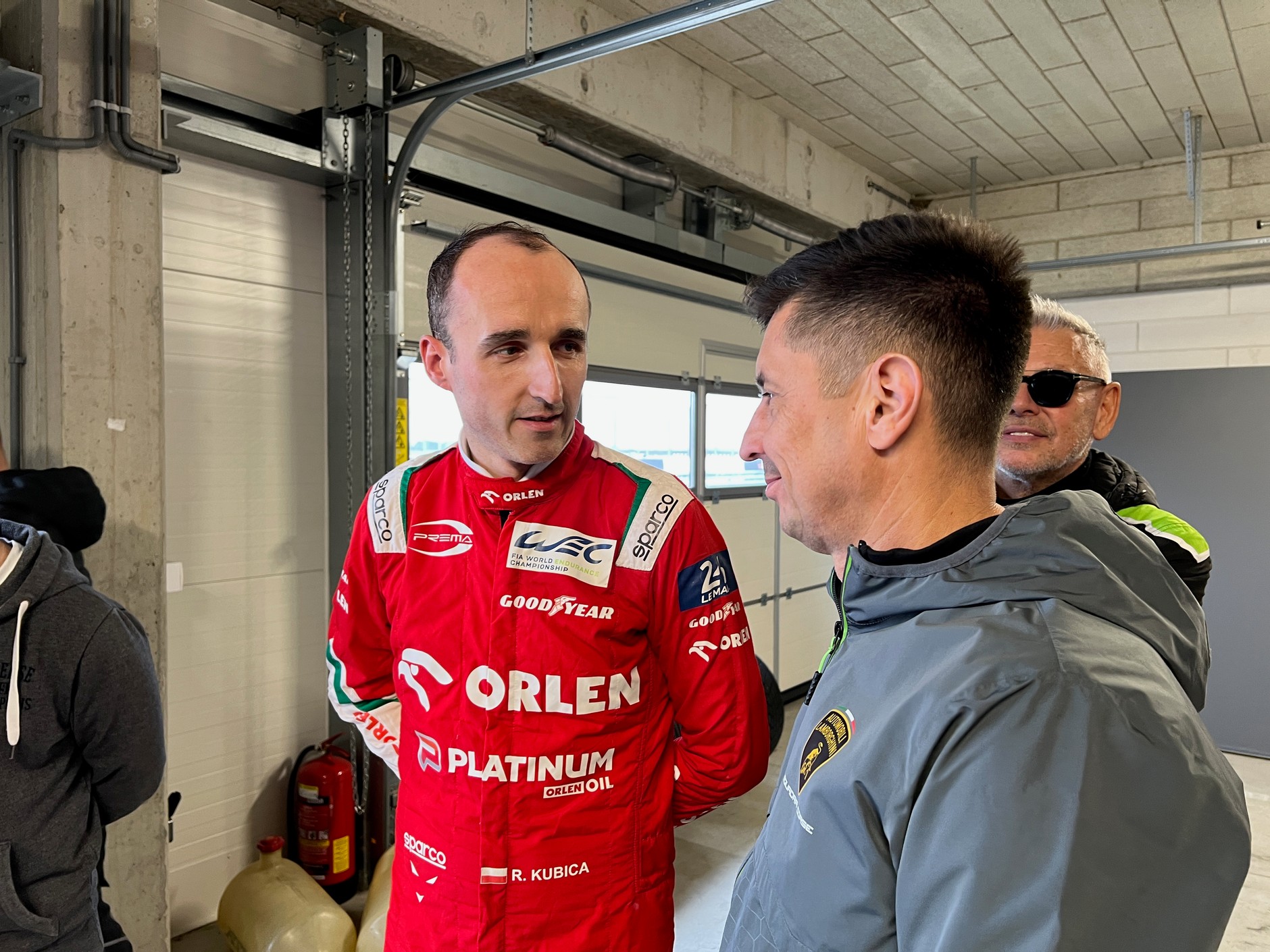 Co-driving z Robertem Kubicą na torze Silesia