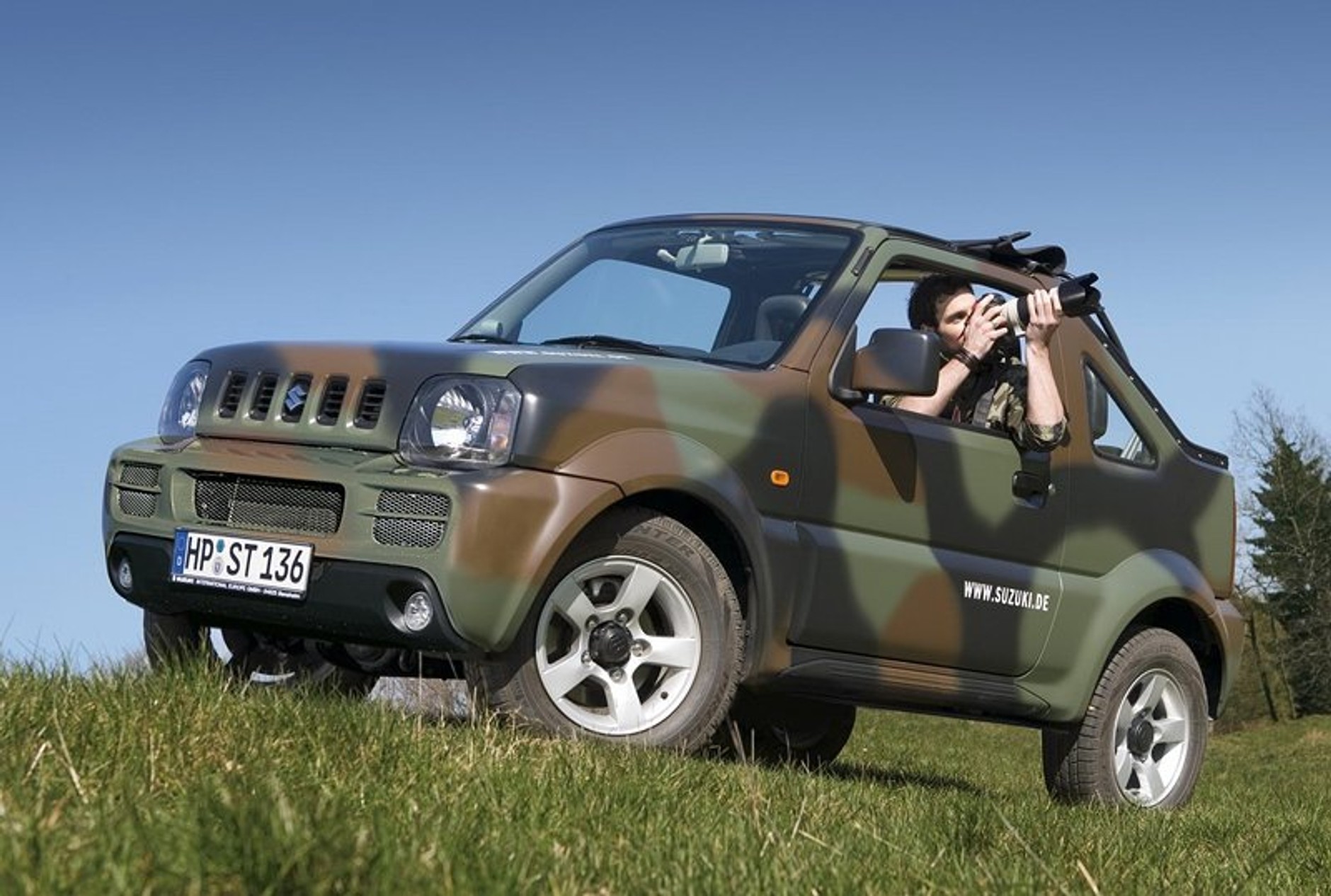 Suzuki Jimny – zebra to czy wojak