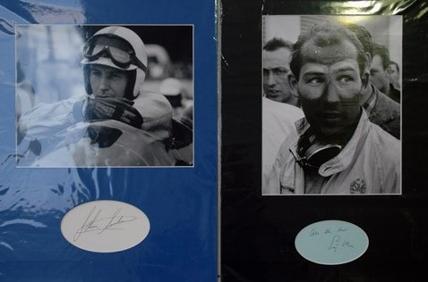 Autografy mistrzów F1