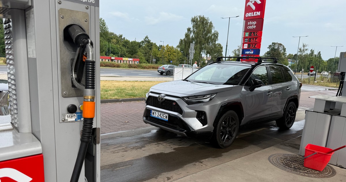 Stacja Orlen w Warszawie, ceny z 8 lipca 2025 r.