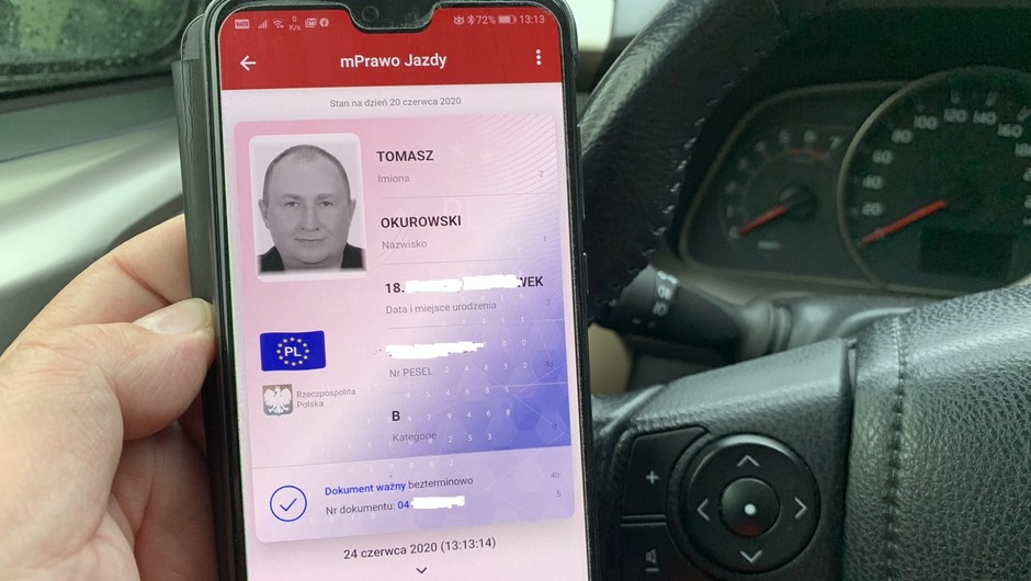 mPrawo Jazdy w telefonie