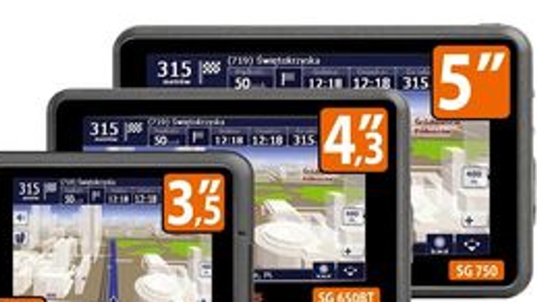 Ultra Slim: nowatorskie, super płaskie urządzenia do nawigacji samochodowej GPS