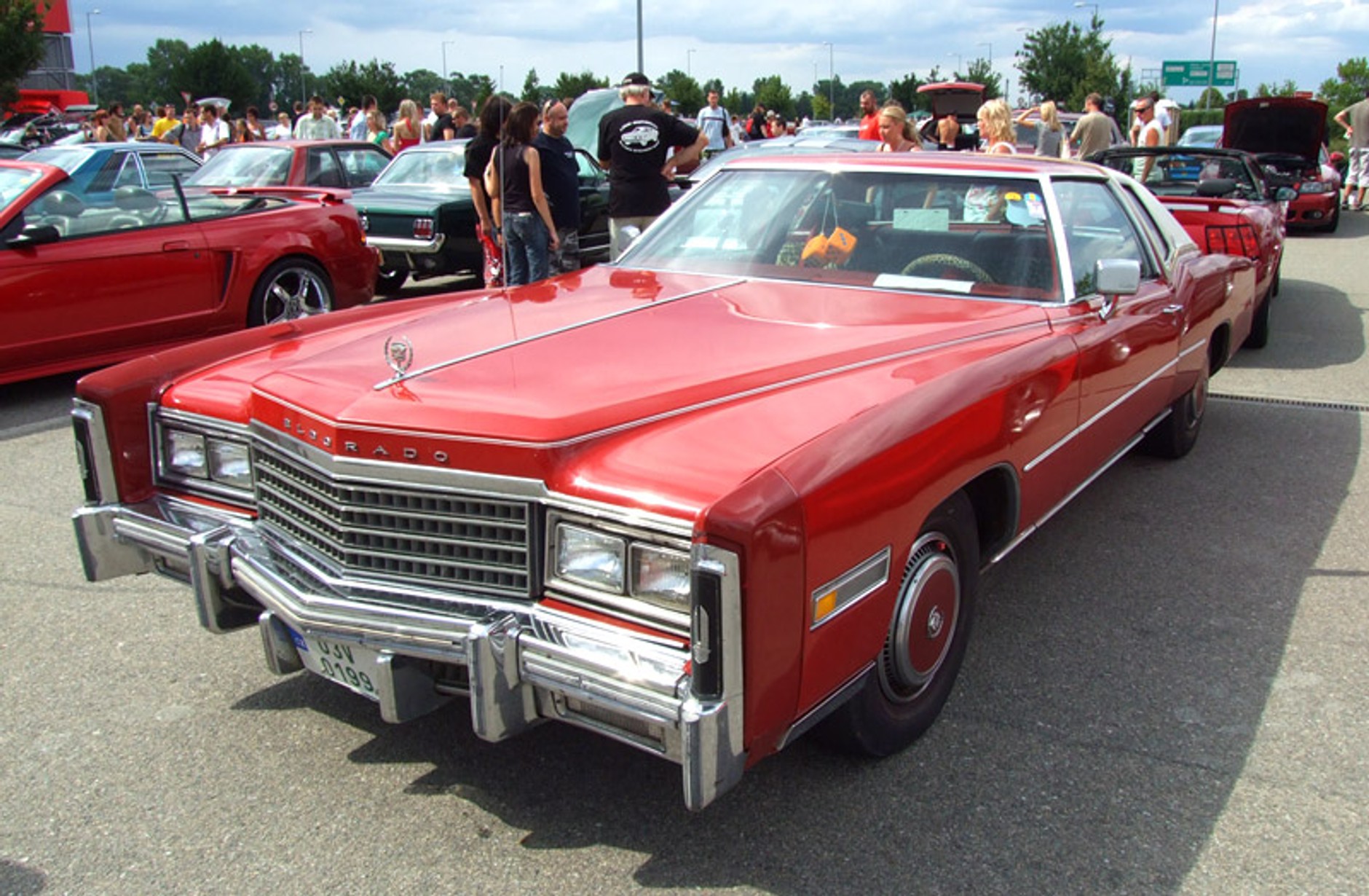 Zlot samochodów amerykańskich w Brnie (fotogaleria)