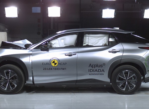 Jak bezpieczny jest elektryczny Lexus RZ? Wyniki testów Euro NCAP