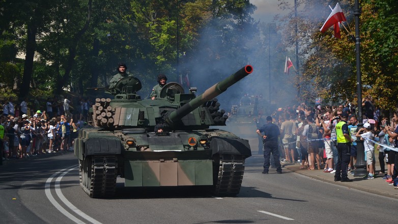 Czołg T-72 z Polski